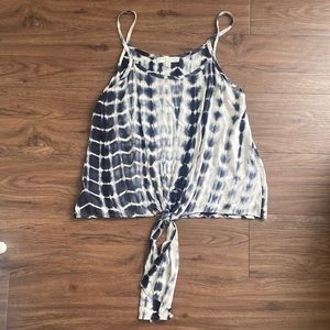 Final Touch Tie Dye Tank Top
